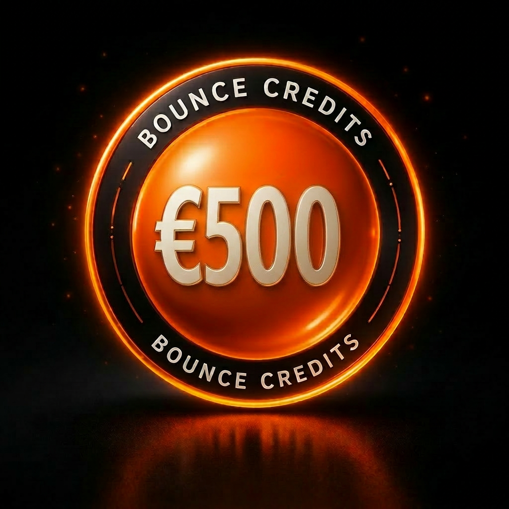 Bounce Money €500 prepaid credit token